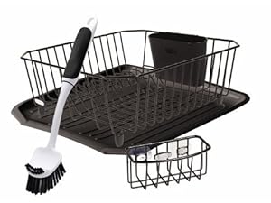 Amazon.com: Rubbermaid Antimicrobial Sink Dish Rack ...