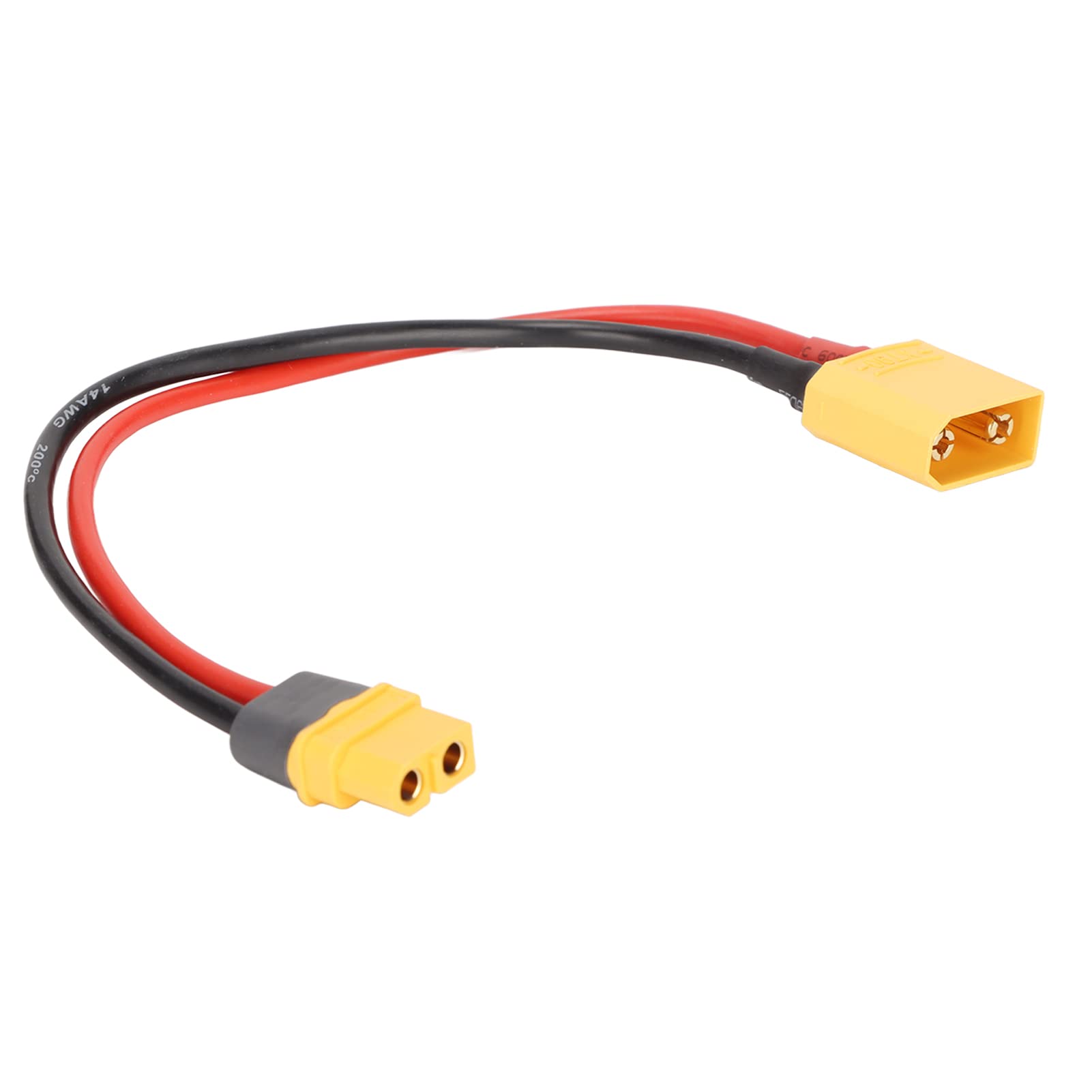 XT60H F to XT90 Male Adapter Cable,Reusable XT90 Male Connector,RC Accessories for Car Models Airplane Models Ship Models