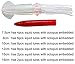 Assorted Squids Glow in Dark Luminous Bulb Squid Skirts Soft Lures Bait Fishing Tackle Trolling Octopus Lures Hoochies