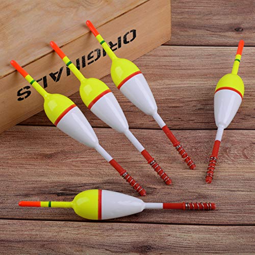 AGOOL Fishing Bobbers Balsa Wood Fishing Floats and Bobbers Spring