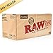 Raw Pre Rolled Classic King Cone 800ct Includes a TSC Sticker