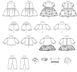 McCall's Pattern MC7066 OSZ,Clothes and Accessories