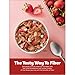 General Mills Cereals Fiber One Cereal, Strawberries and Vanilla Clusters, 13.2 oz