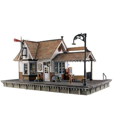 KATO SECTION HOUSE KIT 23-222 2個入り N Scale Kato 23-225 Wood 2-Stall Engine House Kit Depot Yard