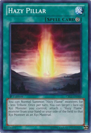 Yu-Gi-Oh! - Hazy Pillar (CBLZ-EN060) - Cosmo Blazer - 1st Edition - Common