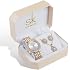 Coffret Cadeau Montre Femme + Bijoux - Collier, Bague, Boucles D'oreilles, Bracelet - Mouvement Quartz - 12