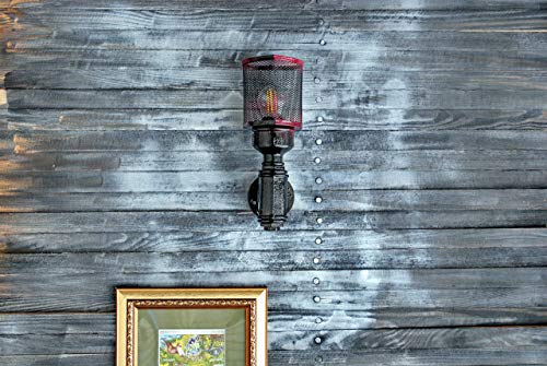 Plug In Wall Sconce Lamp Farmhouse Decor Cabin Wall Sconces Edison
