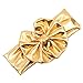 Tenworld Fashion Children Baby Girls Metallic Messy Big Bow Headband Hairband