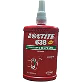 Loctite 638 Green High Strength Retaining Compound, 250 mL Bottle