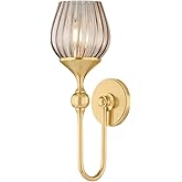 Hudson Valley Lighting 6918-AGB Chatton - 1 Light Wall Sconce - 17 Inches Tall and 5.75 Inches Wide - Aged Brass