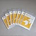 100x Super Clear Flat Cello/cellophane Treat Bag 6x8 Inch(1.2mil)