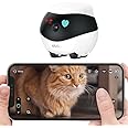 Rocon Ebo SE Pet Robot Camera, 2 Way Talk, Night Vision, App Remote Control, Indoor Security Camera, Movable Cam for Dog/Cat/Baby, SD Card