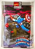 Captain America Red Skull Diorama Model Kit 1:12 Scale (Toy Biz 1998)