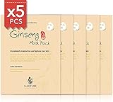 High quality Facial mask pack by Naisture (Ginseng) 5pcs/box