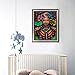 BENBO Full Drill 5D Diamond Embroidery Painting Kit for Adults, 15.8x11.8In DIY Diamond Paint by Numbers Mosaic Cross Stitch Rhinestone Embroidery Arts Craft for Home Decor (African Girl)