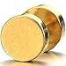 2pcs 7mm Gold Screw Stud Earrings Men, Stainless Steel Cheater Fake Ear Plugs Gauges Illusion Tunnel