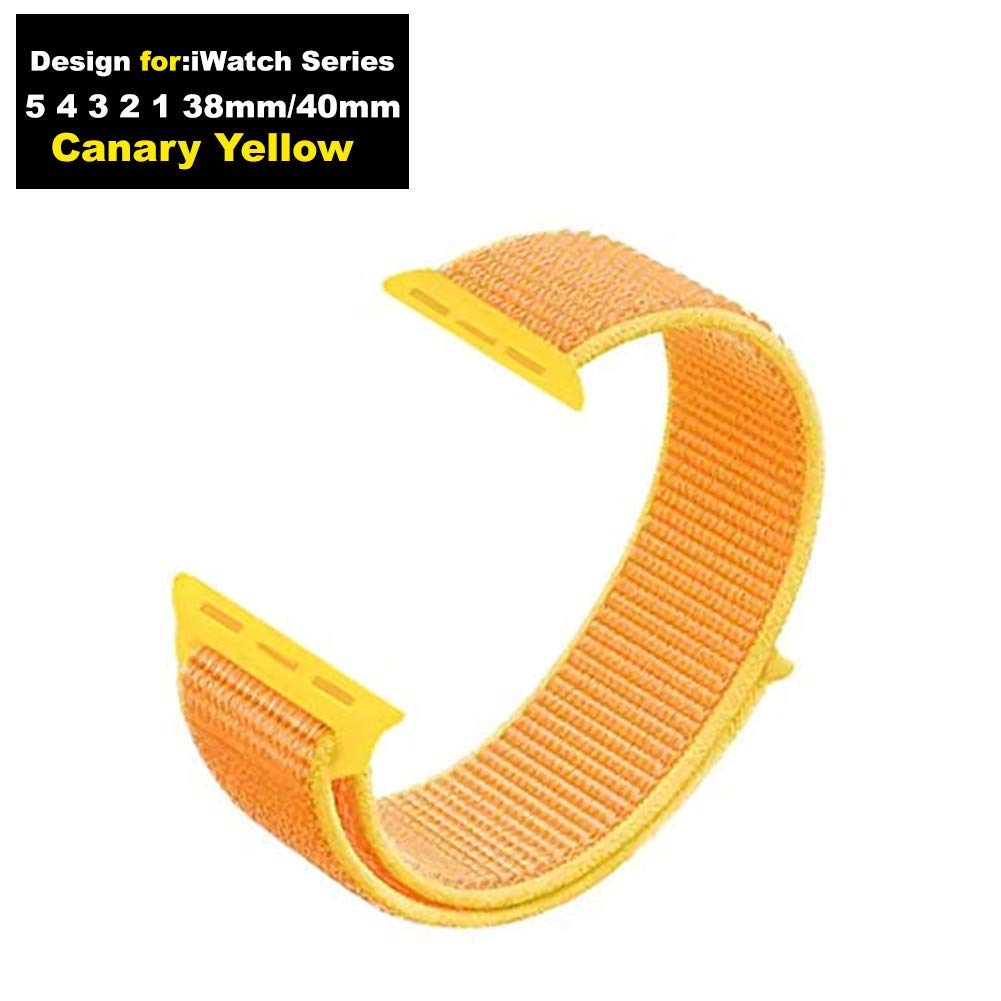 44mm canary yellow sport loop