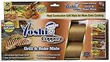 Yoshi Copper Grill & Bake Mats 2-Pack