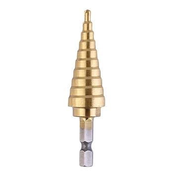 Generic Hex Titanium Step Cone Drill Bit Hole Cutter 4-22MM HSS 4241 For Sheet Metal new arrival