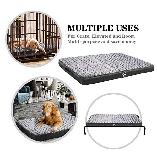 CLOUDZONE Orthopedic Dog Bed Pet Bed Mattress with Removable Zipper
