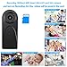 Mini WiFi Spy Camera Wireless Hidden, HD 1080P Body Cam Hidden Camera for Home Security Nanny Cam with Night Vision Motion Detection Recording Indoor & Outdoor, Phone/PC Remote View