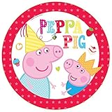 Peppa Pig Red Party Plates