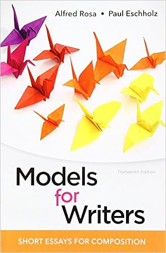 Models for writers short essays for composition pdf