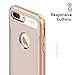 Caseology Apex 2 for Apple iPhone 8 Plus Case (2017) / for iPhone 7 Plus Case (2016) - Beige Gold