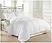 Linen Home Down Alternative Comforter Duvet Insert, Queen, White
