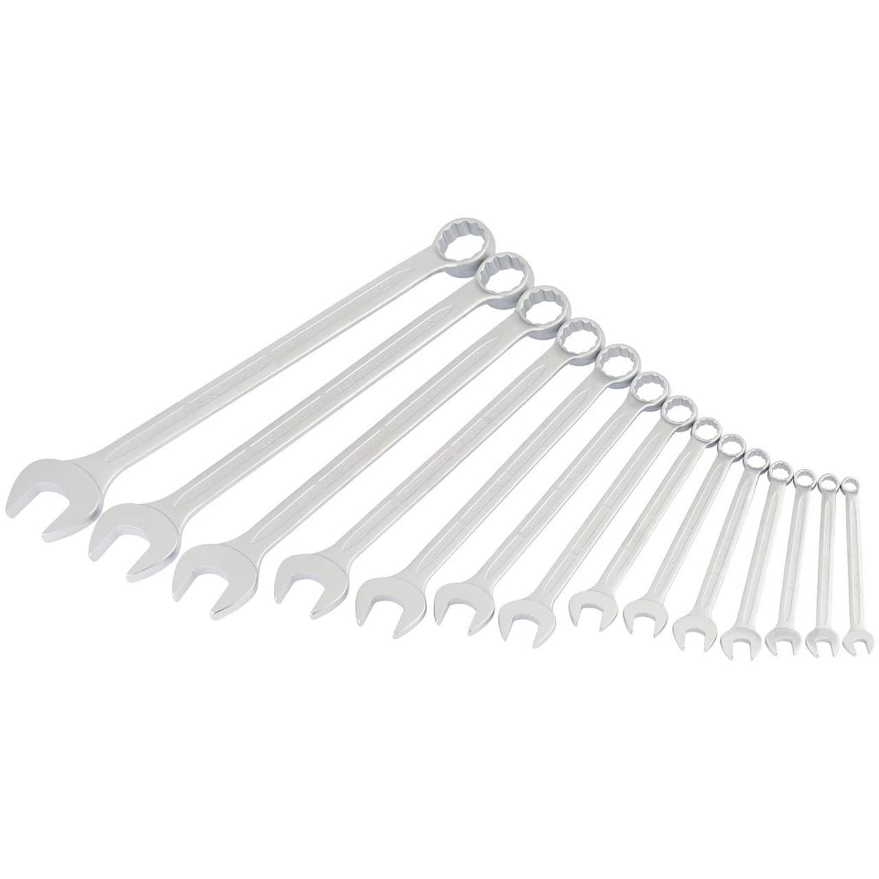 Draper 3107 S14M Elora Long Metric Combination Spanner Set, 8mm-32mm, 14 Pieces