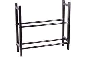 MVP Disc Sports Disc Station Disc Storage Rack Add-On (2 Shelf Extension/Black)