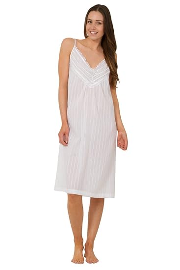 strappy nightdress cotton