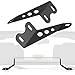 TOPNEW Jeep Work Light Bar Windshield Hood Mounts Bracket Kit for 20