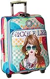 Nicole Lee 20 Inch Crickled Nylon Carry-On, Suzy, One Size