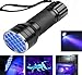 NIANPU UV Ultra Violet 21 LED Flashlight Brightest UV Pee Finder Tool Detector Scorpion Pets Urine and Stains Detector with Mini Blacklight Aluminum Torch Light Lamp