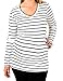 Caramel Cantina Maternity Soft Long Sleeve V-Neck Shirt