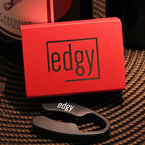 image for EDGY Wine Foil Cutter Accessory with Stunning Gift Box, Easy Wine Bott
