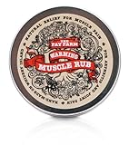 The Fay Farm's Organic Warming Muscle Rub - 3.0 Oz