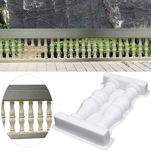 Vase Column Fence Plastic Mold Path Mold Double Vase Fence Mold DIY Craft Home Garden Decoration Path Mold