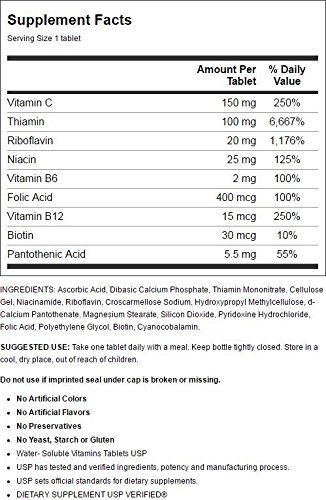 SUPER VITAMIN B-COMPLEX 140 TABS