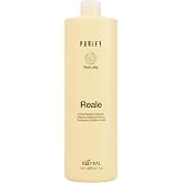 Kaaral Purify Reale Intense Nutrition Shampoo - Royal Jelly &amp; Oils - 1000ml | Limnanthes &amp; Olive Oil - Moisturizing for Dry &amp; Damaged Hair - Supports Scalp Care, Softness &amp; Natural Growth
