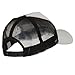 e4Hats.com New Big Size Trucker Mesh Cap - White Black OSFM