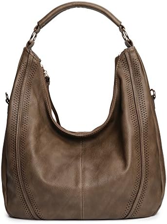 Women Hobo Bags Oversized Leather Purse Handbags PU Crossbody Shoulder Totes Winter Stylish Purses