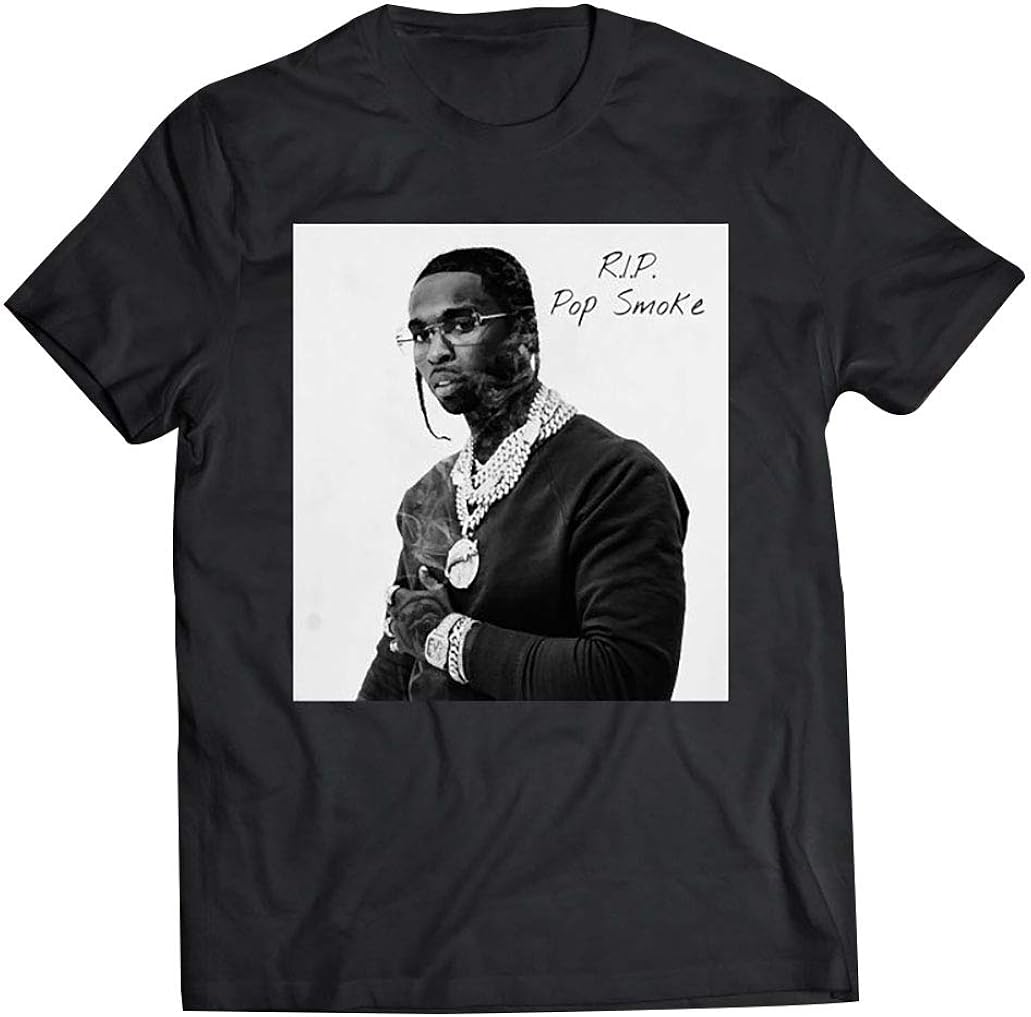 Pop smoke t shirt Clearance