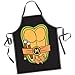 ICUP Nickelodeon - TMNT - Michelangelo Be The Character Adult Size 100% Cotton Adjustable Black Apron