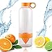 ZING ANYTHING Citrus Zinger Infuser Bottle For Fresh, Nutrient Rich Water - 28oz BPA Free