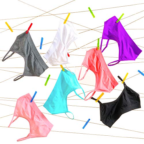 Alyce Intimates Seamless Girls Sports Bra, Pack of 7 | Pricepulse