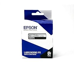 Epson LABELWORKS 236BWPX PET (Polyester) Tape