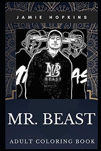 Download Mr Beast Adult Coloring Book Millennial Youtube Star And Acclaimed Philanthropist Inspired Coloring Book For Adults Books Amazon Ae