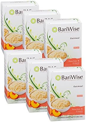 BariWise Low-Carb High Protein Oatmeal / Instant Diet Hot Oatmeals - Apples & Cinnamon - Low Carb, Low Calorie, Low Fat, Aspartame Free - 6 Box Value Pack (Save 15%)